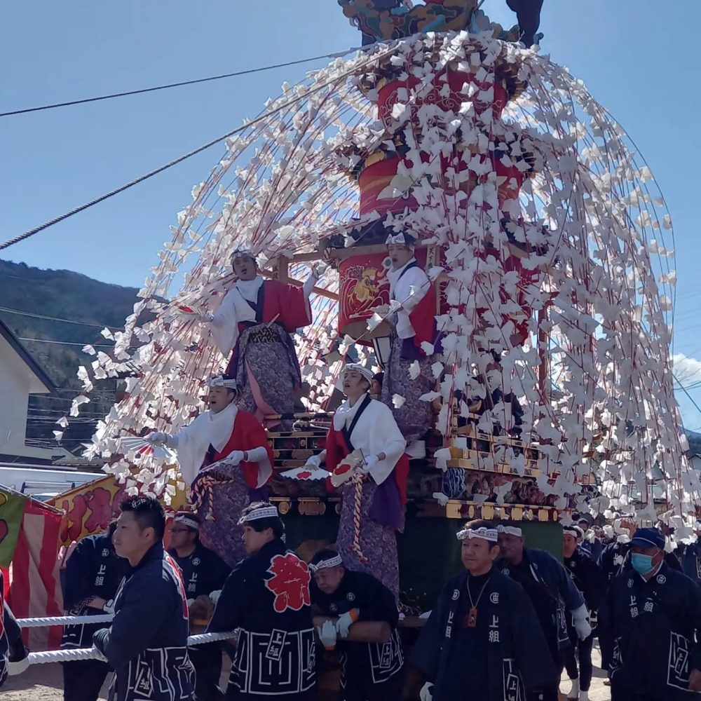 山田の春祭り　晴天に恵まれて山田の春祭りが開催です。この祭りが秩父に春を呼び込みます。#ウエルハイムヨコゼ #横瀬町 #秩父 #山田の春祭り #山田の春祭り2024