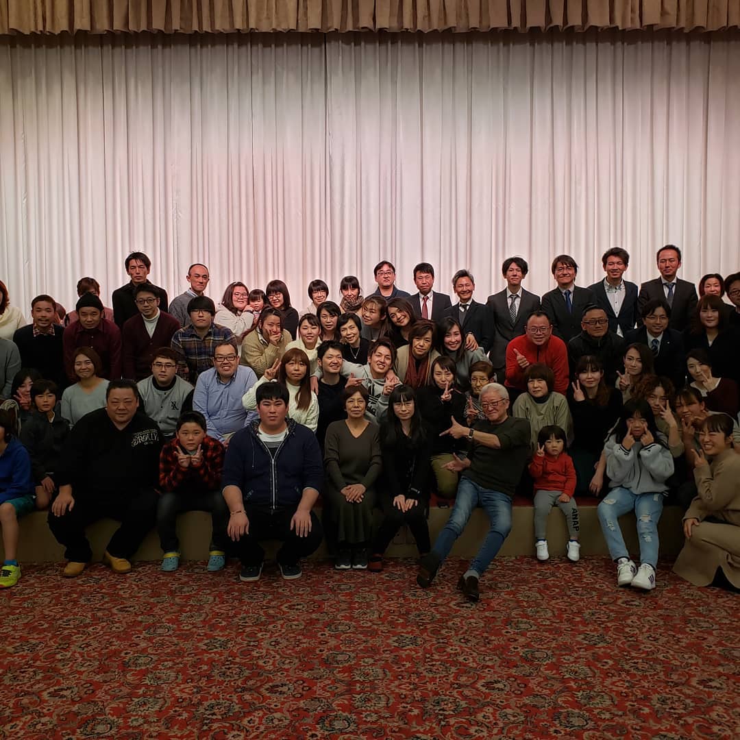 忘年会:法人忘年会が開催されました！清水病院さんも招いて楽しい時間を過ごせました！#ウエルハイムヨコゼ 　#忘年会